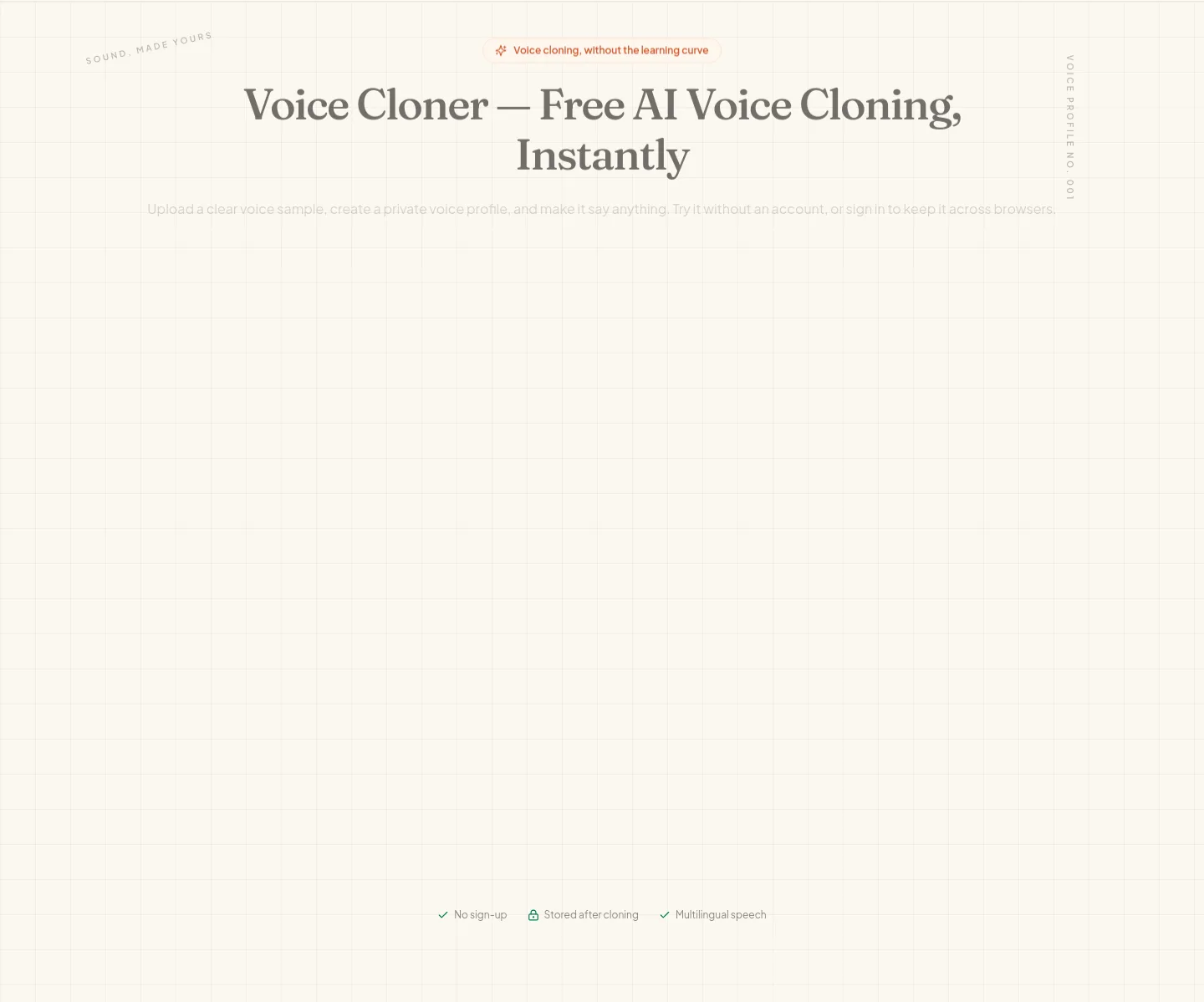 voicecloner.org — Hero