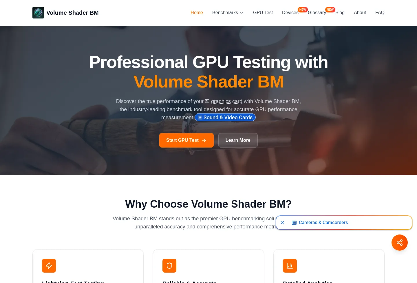 volumeshaderbm.net — a measured funnel