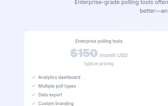 Price anchor element from votegenerator.com