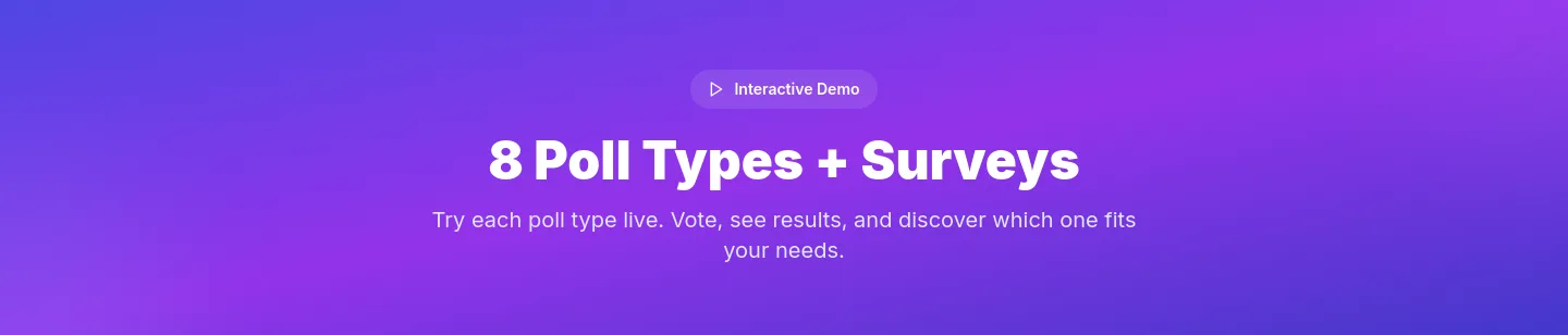 votegenerator.com Hero section