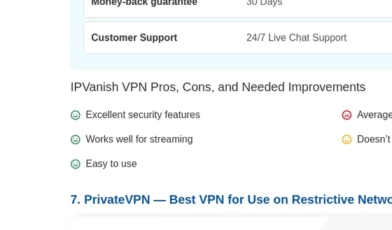 Rating element from vpnmentor.com