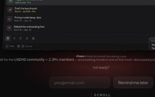 No credit card element from waitingmode.app