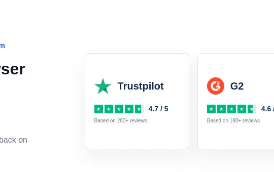 Rating element from web4browser.io