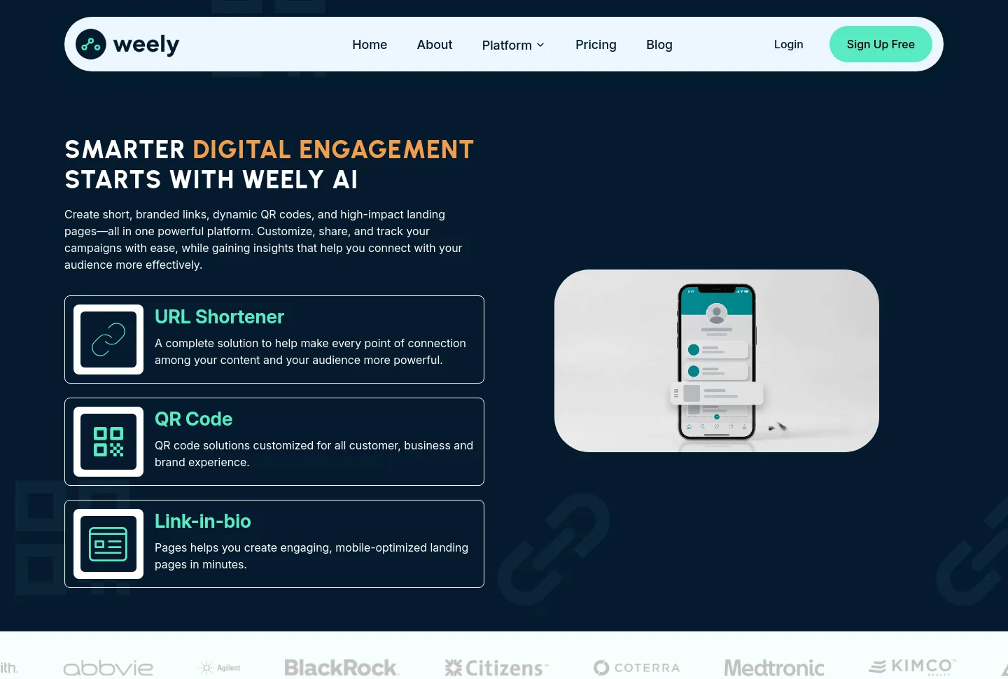 weely.ai — Hero