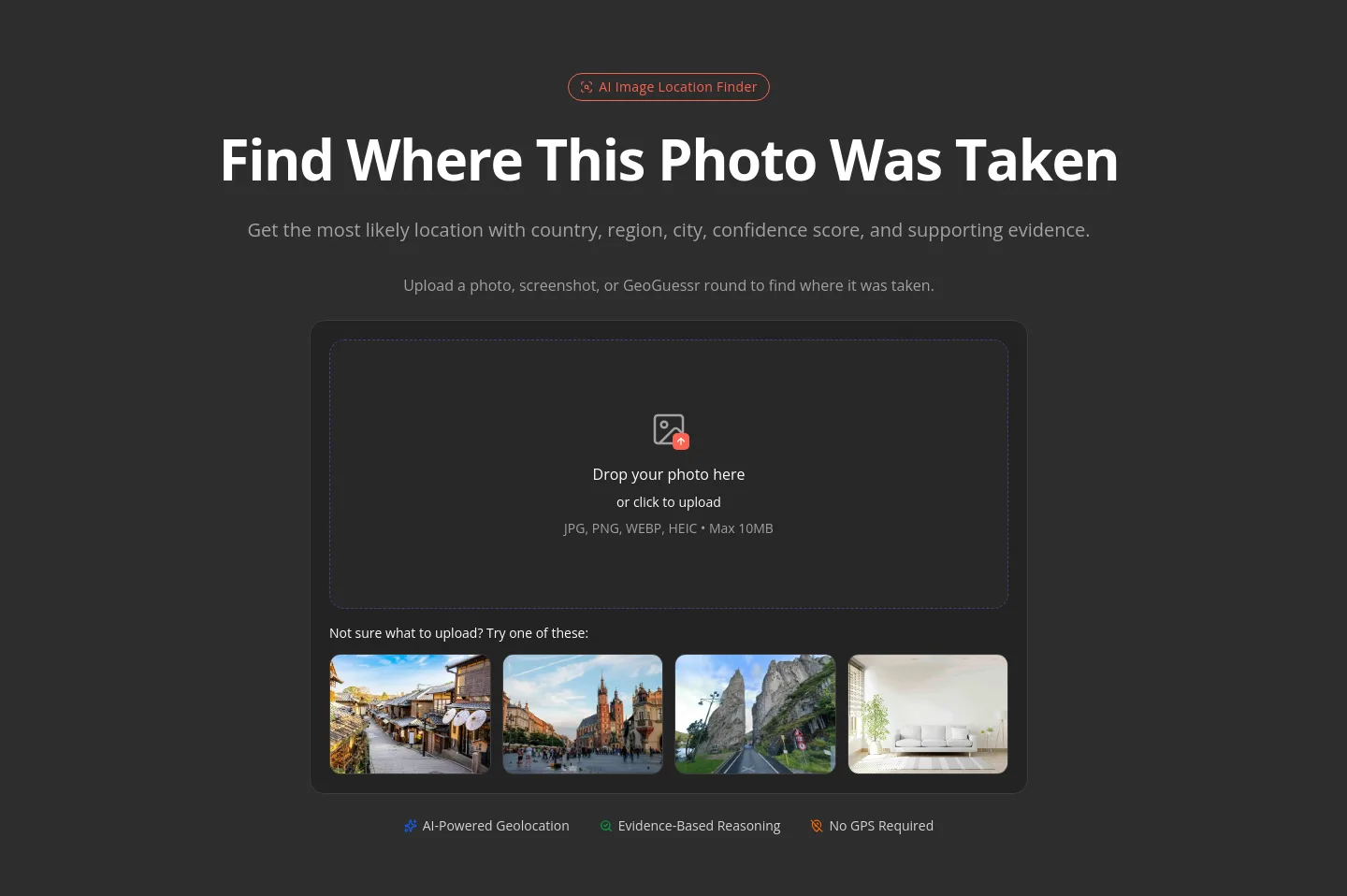 wherewastaken.com — Hero