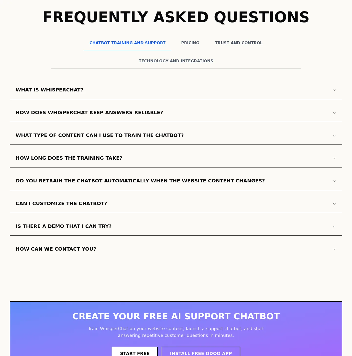 whisperchat.ai — FAQ