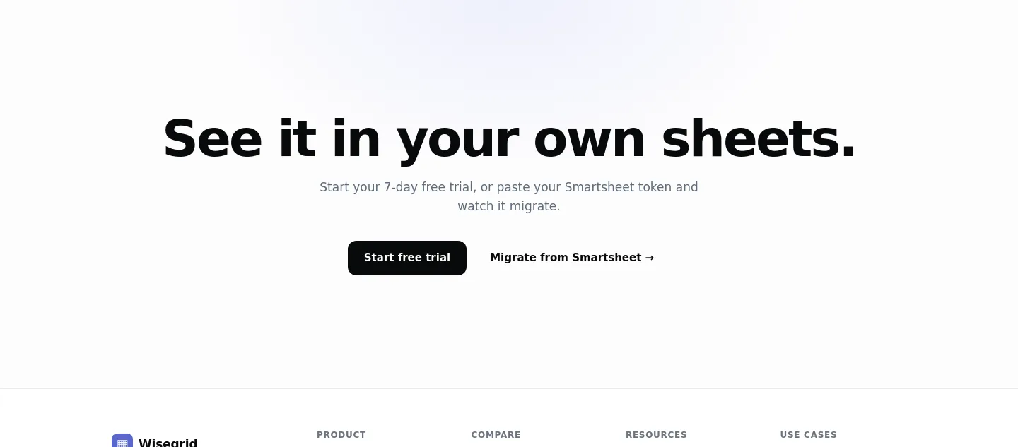 wisegrid.co — a real CTA section