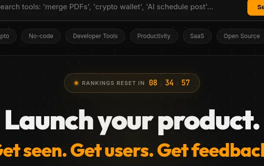 Countdown element from wonderlaunch.app