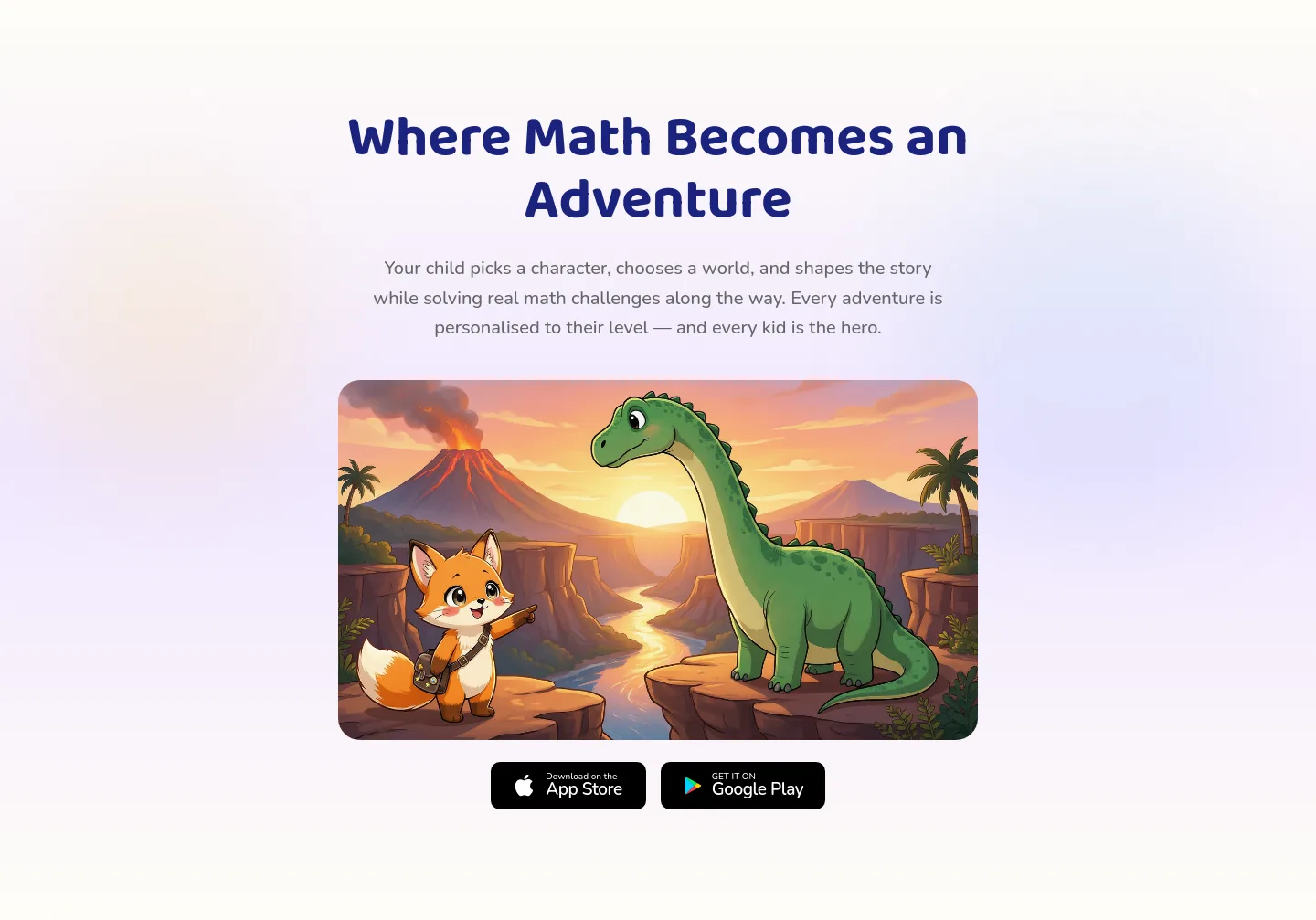 wondika.com Hero section