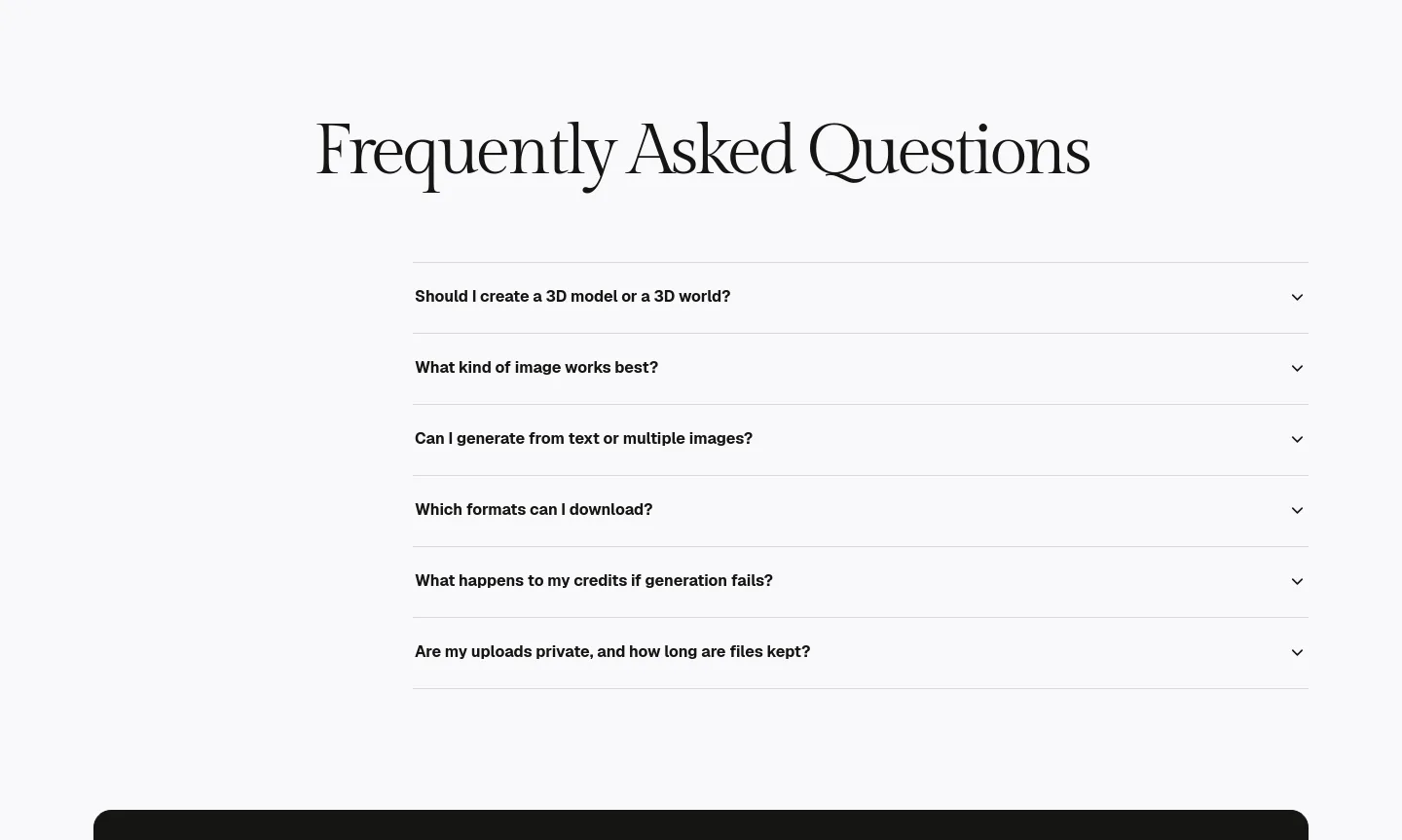 worldmodelswatch.com — FAQ