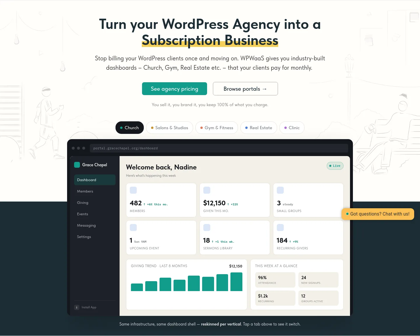 wpwaas.com — Hero