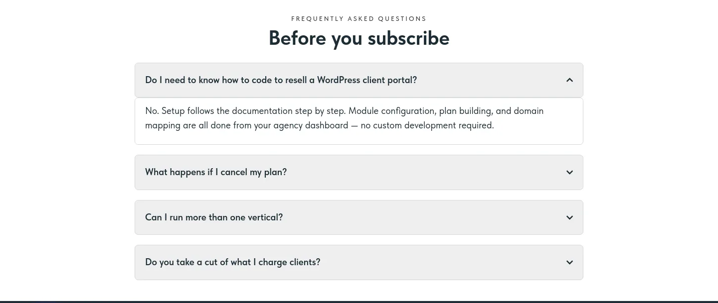 wpwaas.com — FAQ