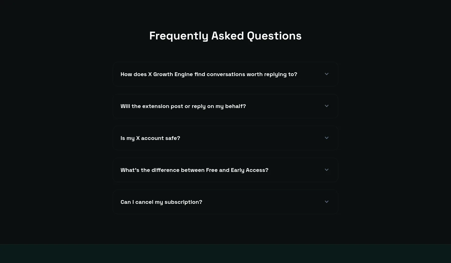 xgrowthengine.com — FAQ