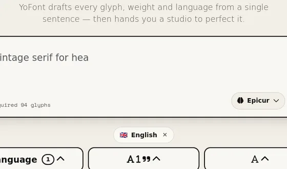 No credit card element from yofont.com