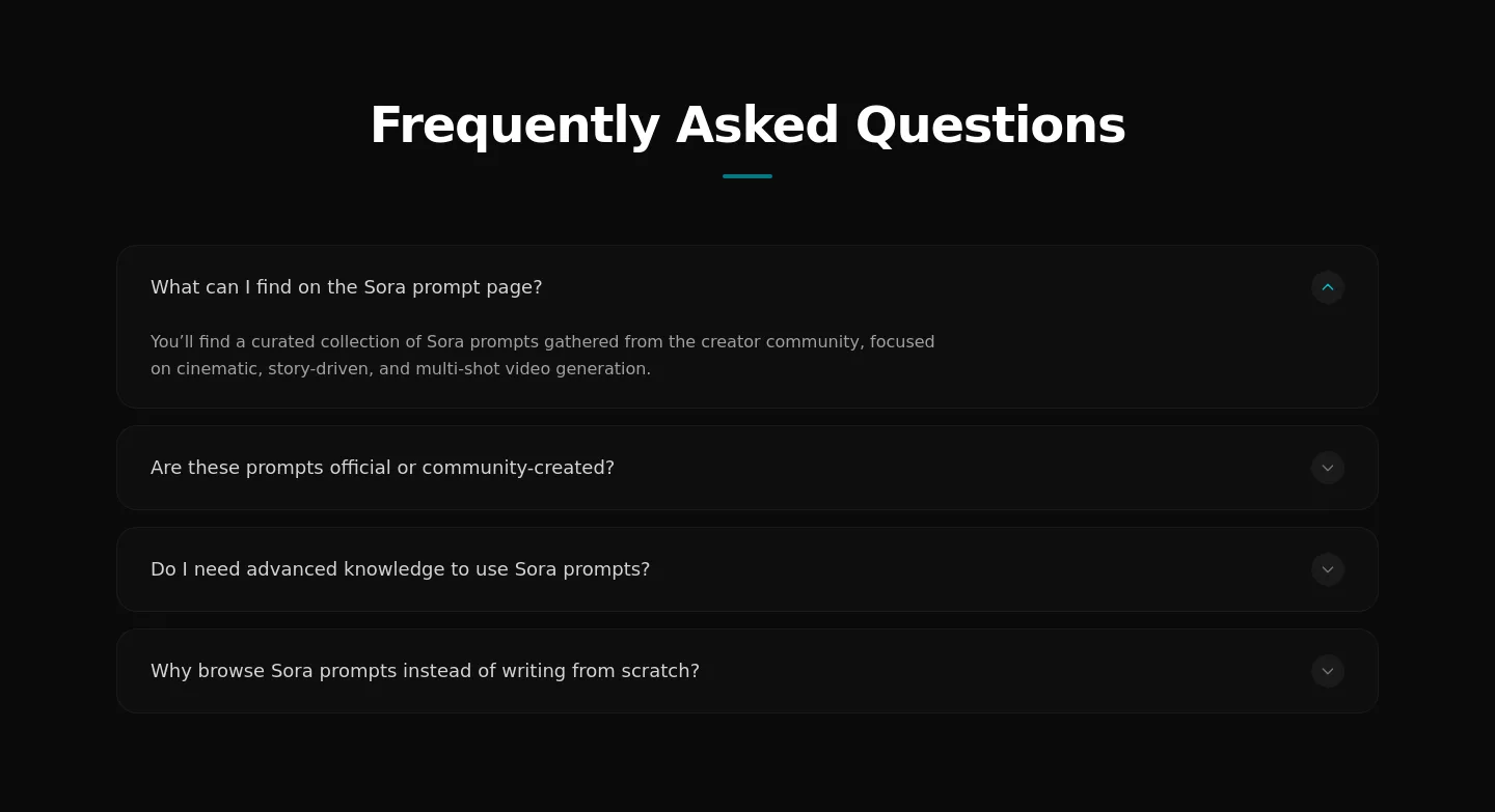yooprompt.org FAQ section