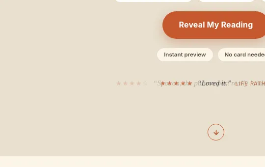 Rating element from yourpathreading.com