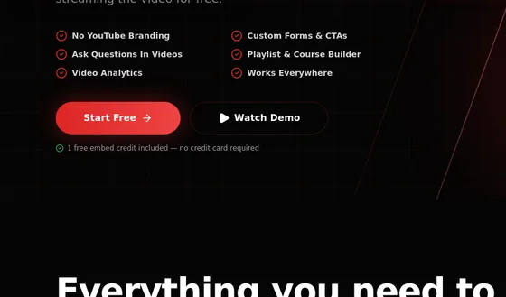 No credit card element from youtube-embedder.arknox.in