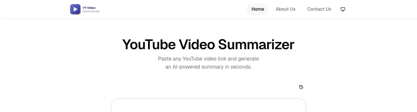 ytvideosummarizer.online — a measured funnel