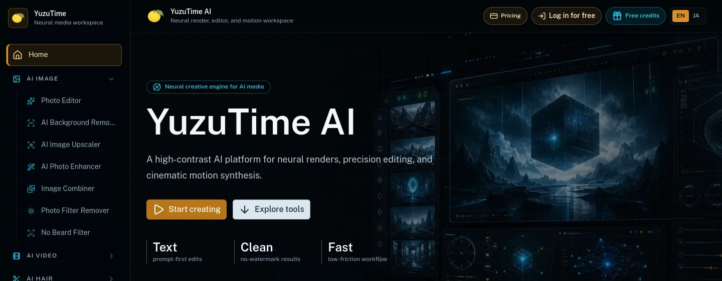 yuzutime.io — a measured funnel