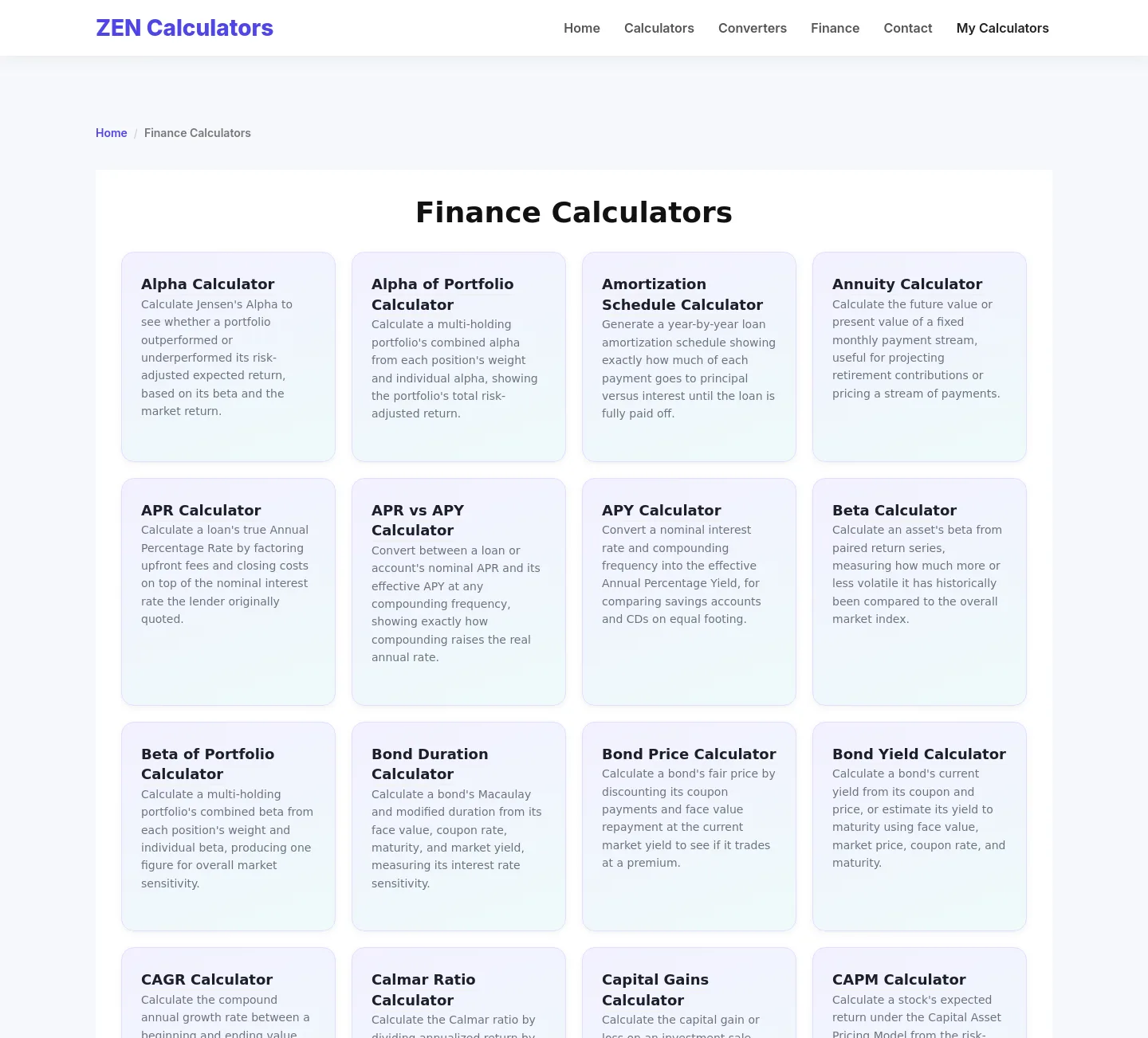 zencalculators.com