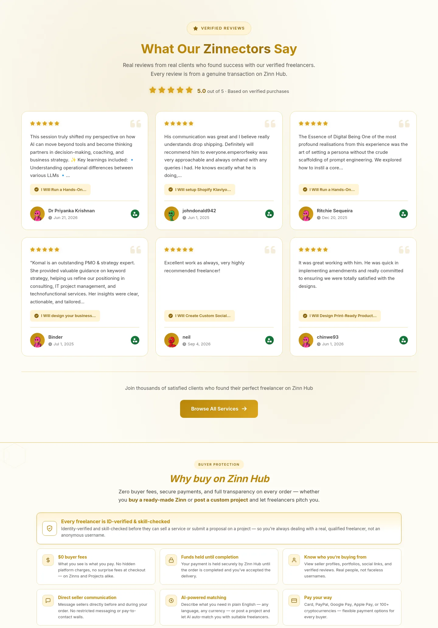 zinnhub.com — Reviews
