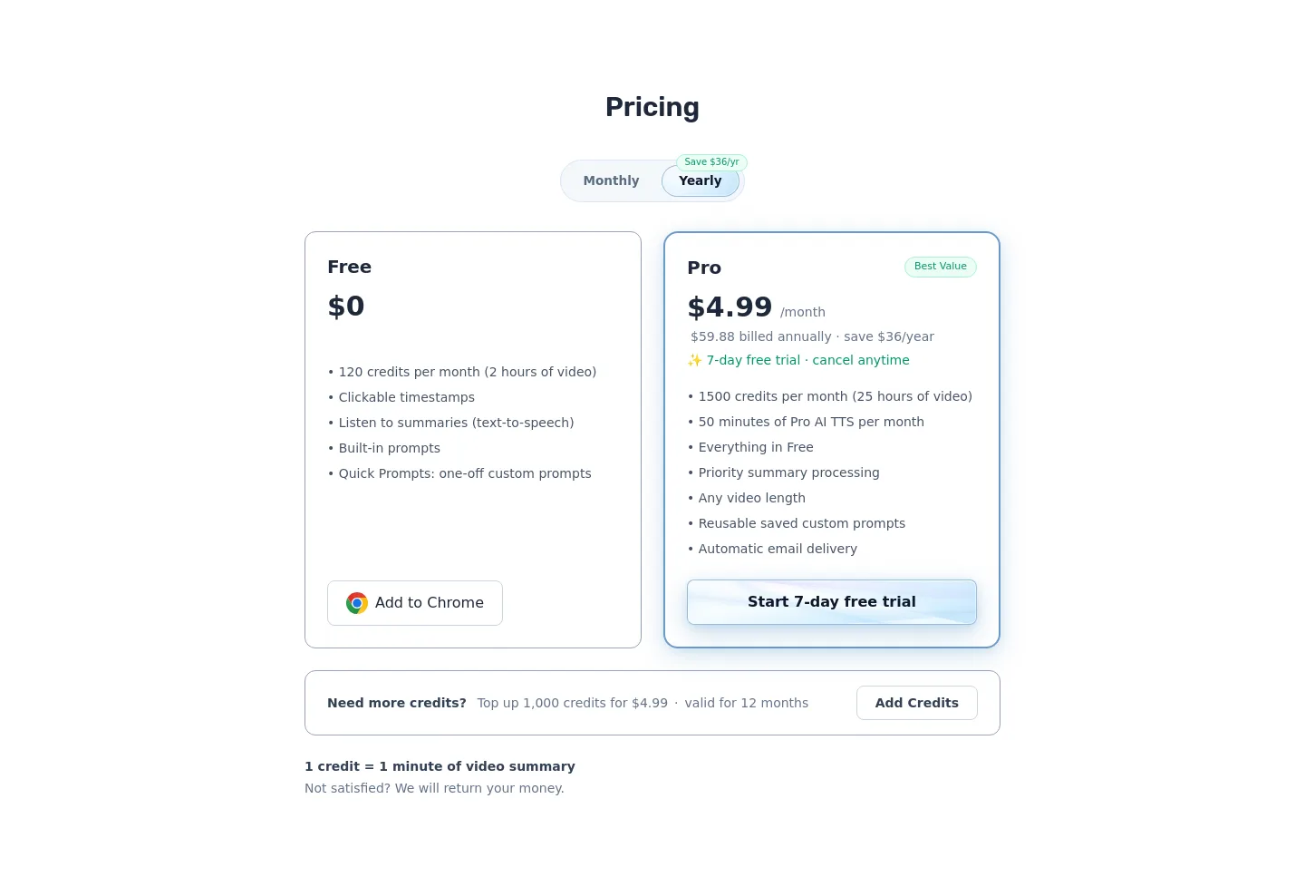 zlothai.com — Pricing