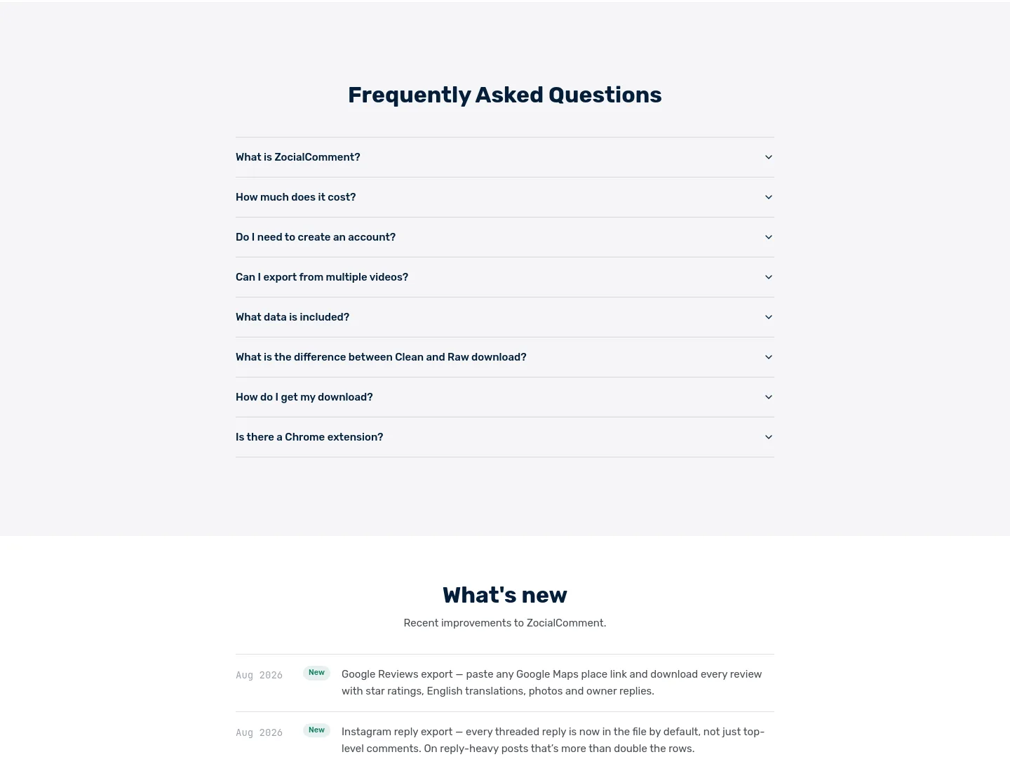 zocialcomment.com — FAQ