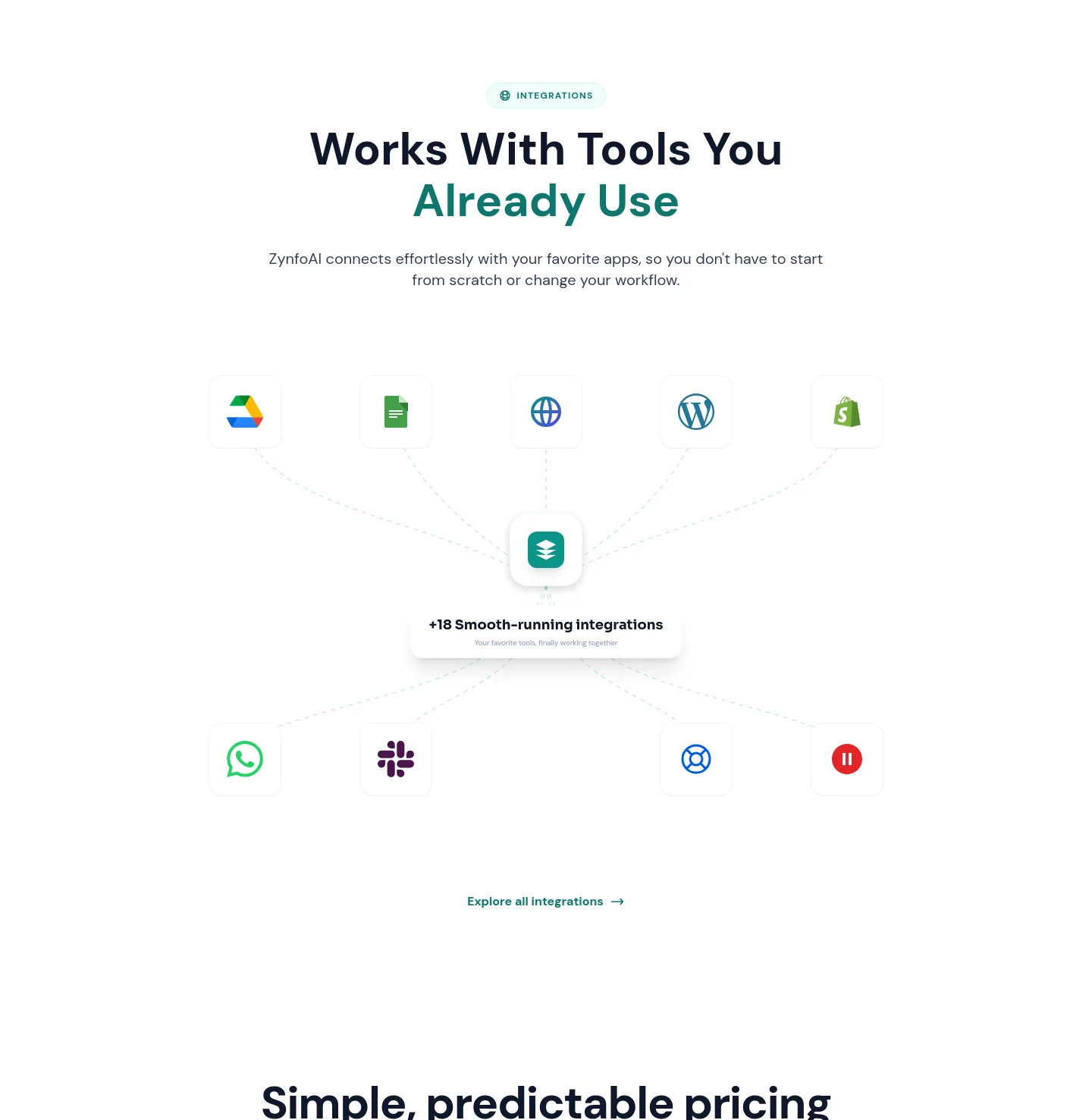 zynfo.ai — Logo Wall