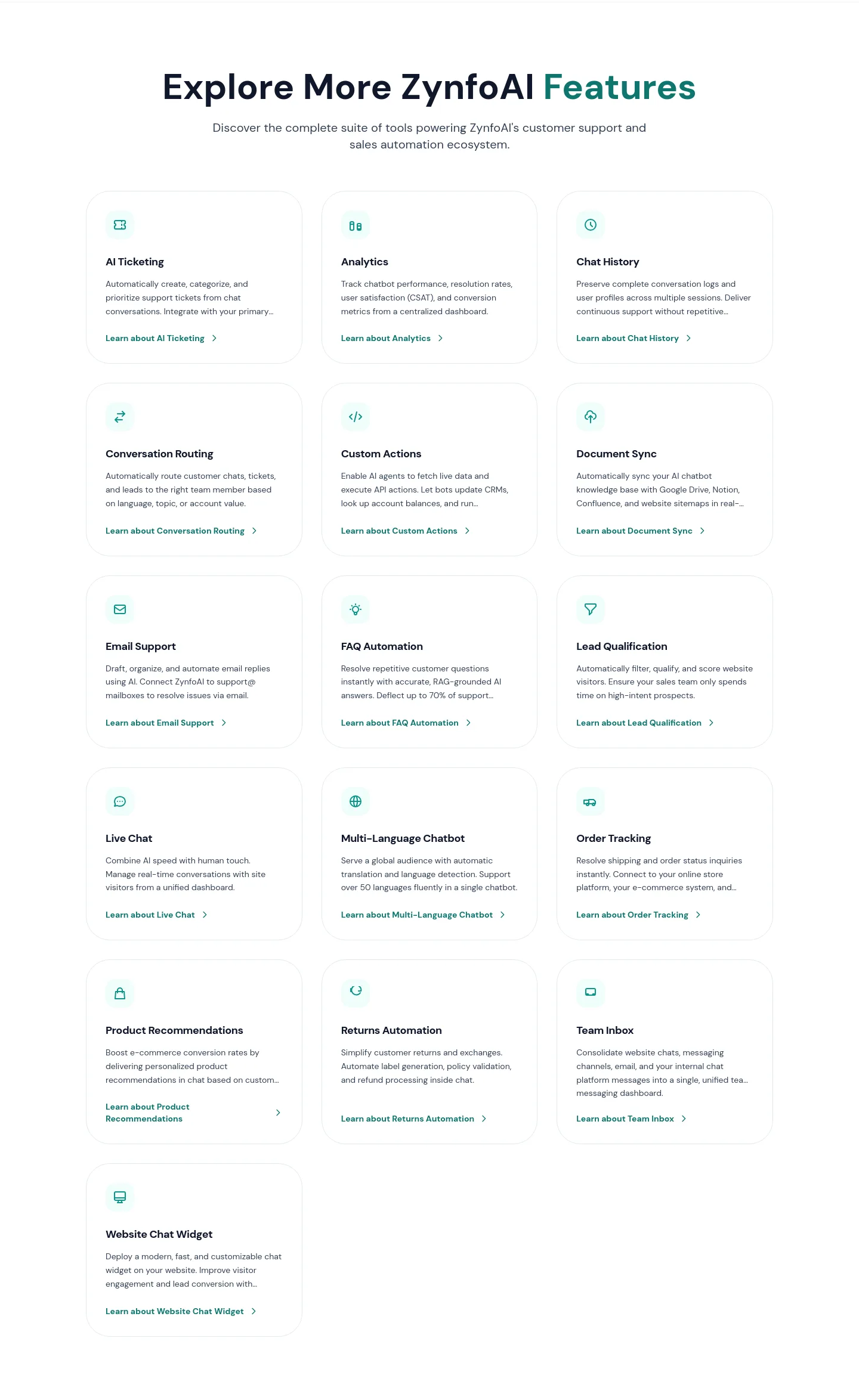 zynfo.ai — a real Logo Wall section