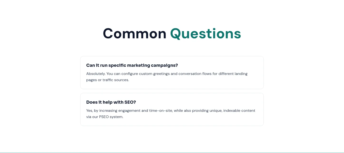 zynfo.ai FAQ section