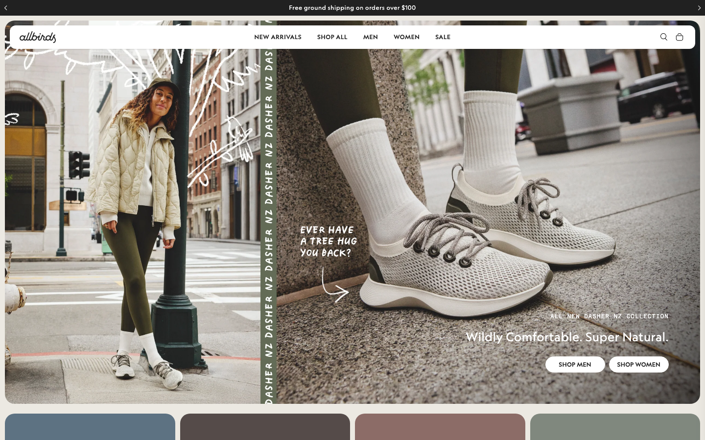 Homepage / Lander
