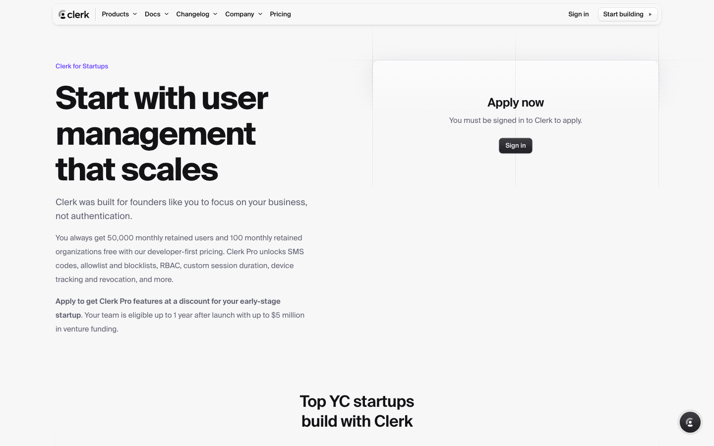 Startups