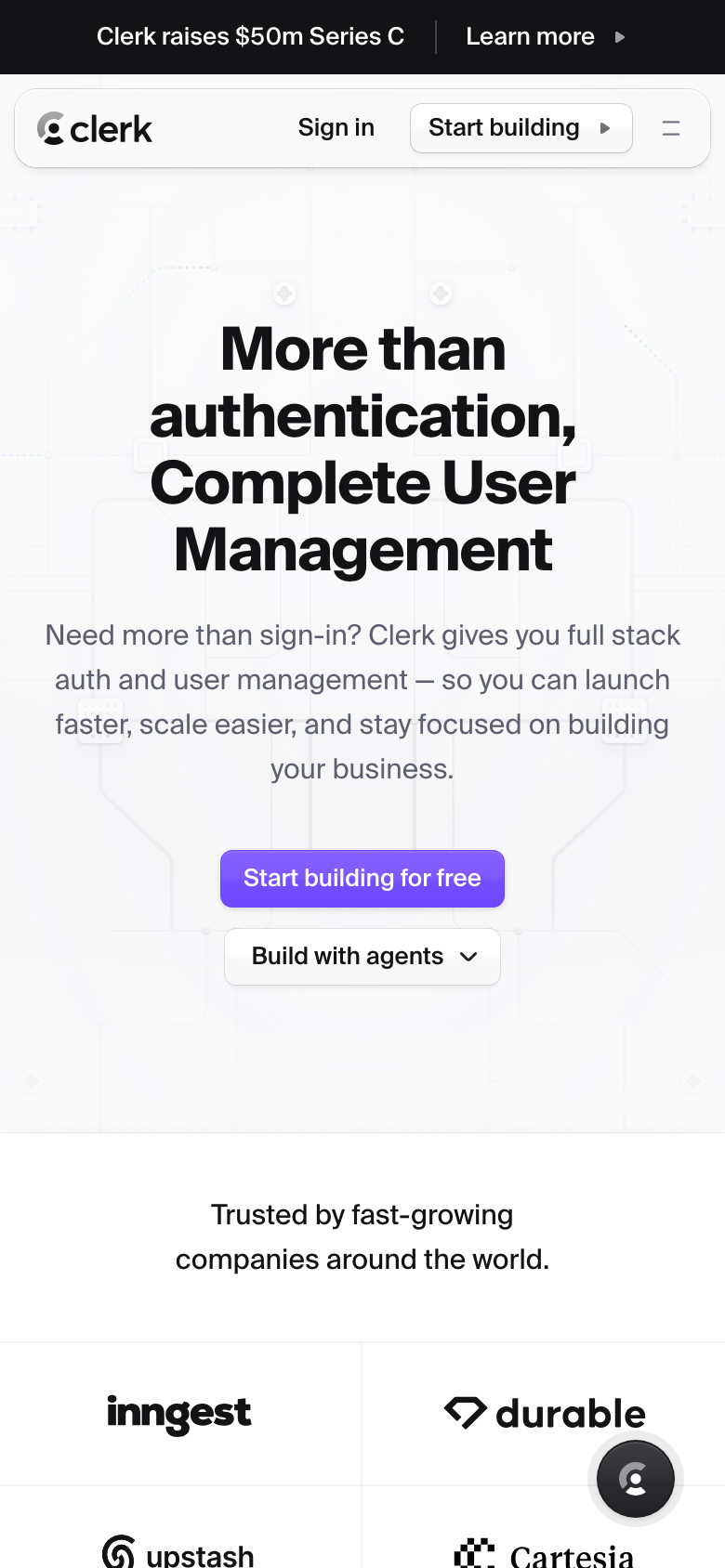 Homepage / Lander
