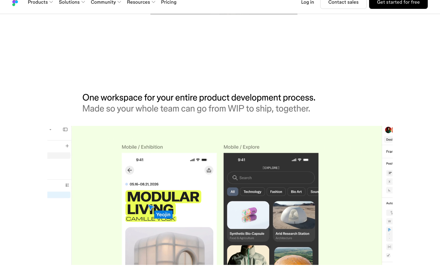 Homepage / Lander