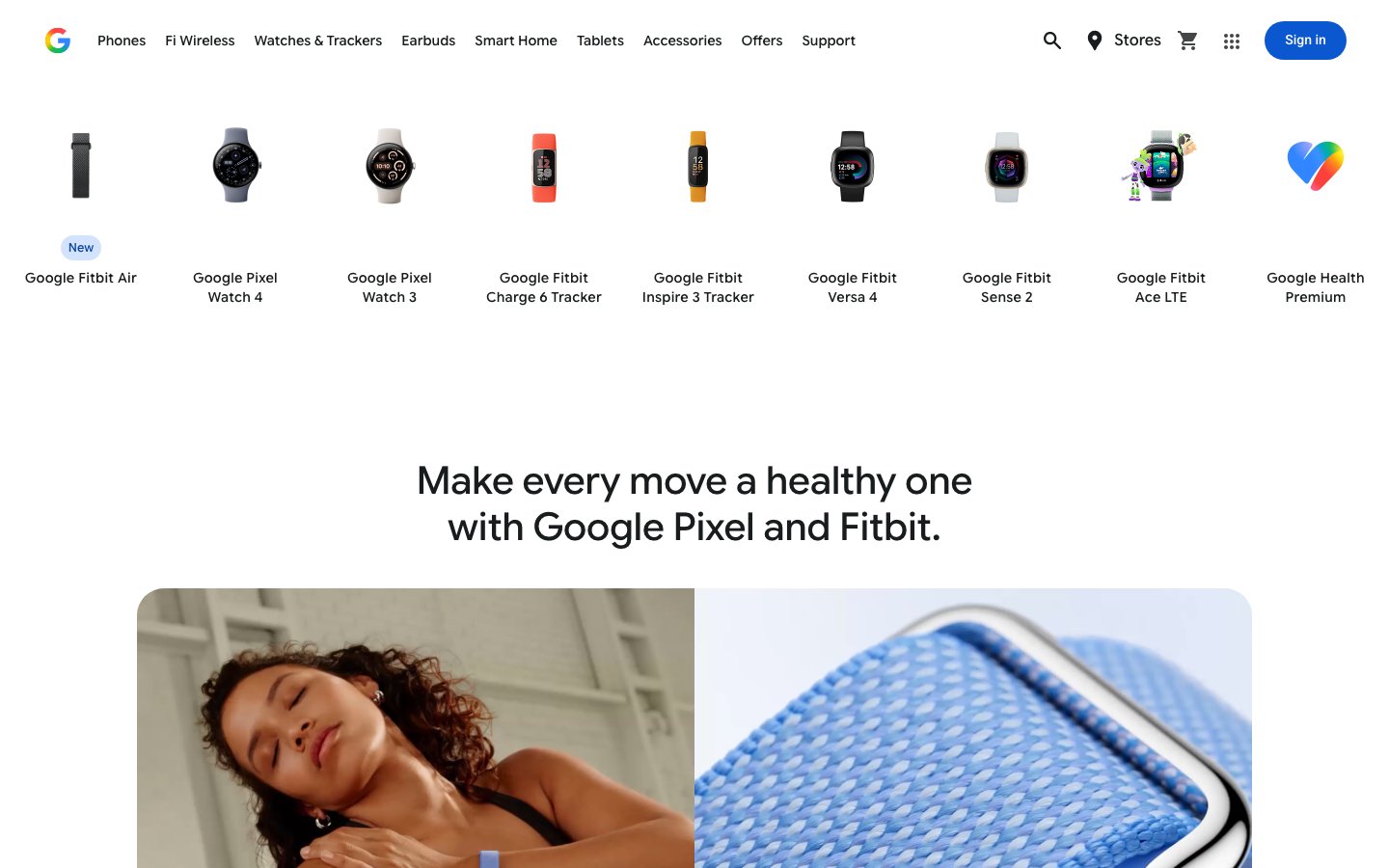 Homepage / Lander