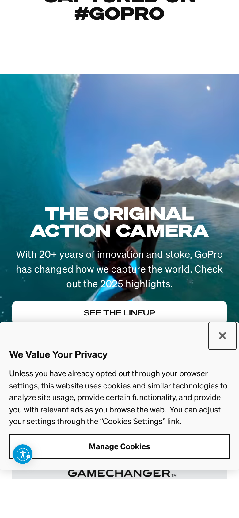 Homepage / Lander