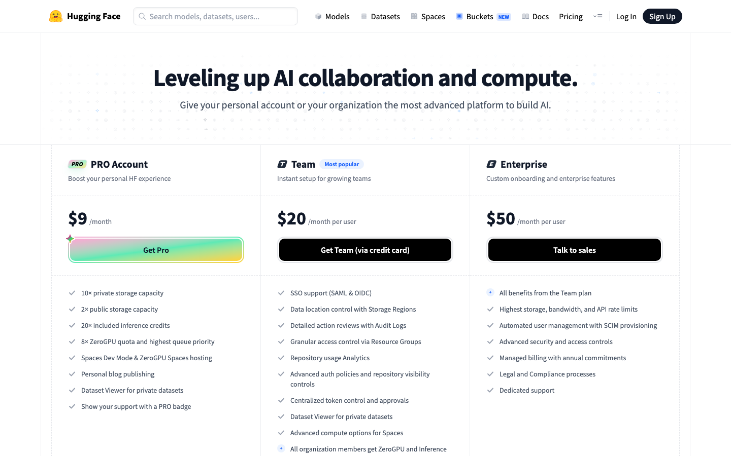 Pricing