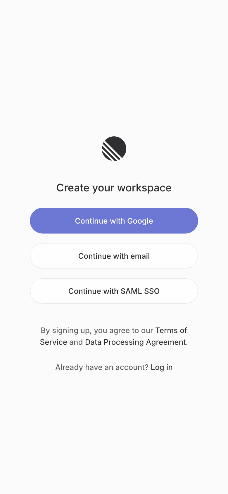 Signup