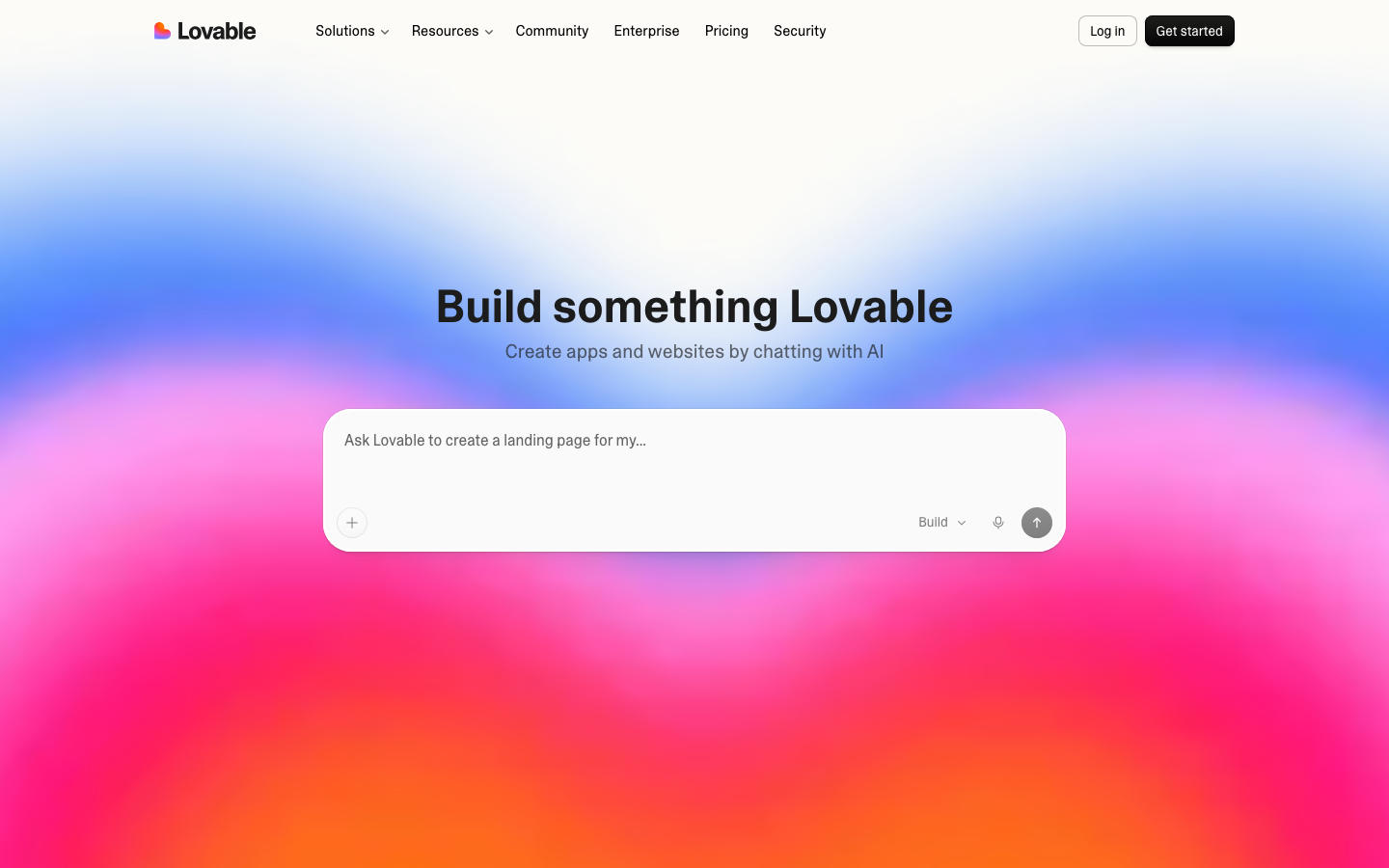 Homepage / Lander
