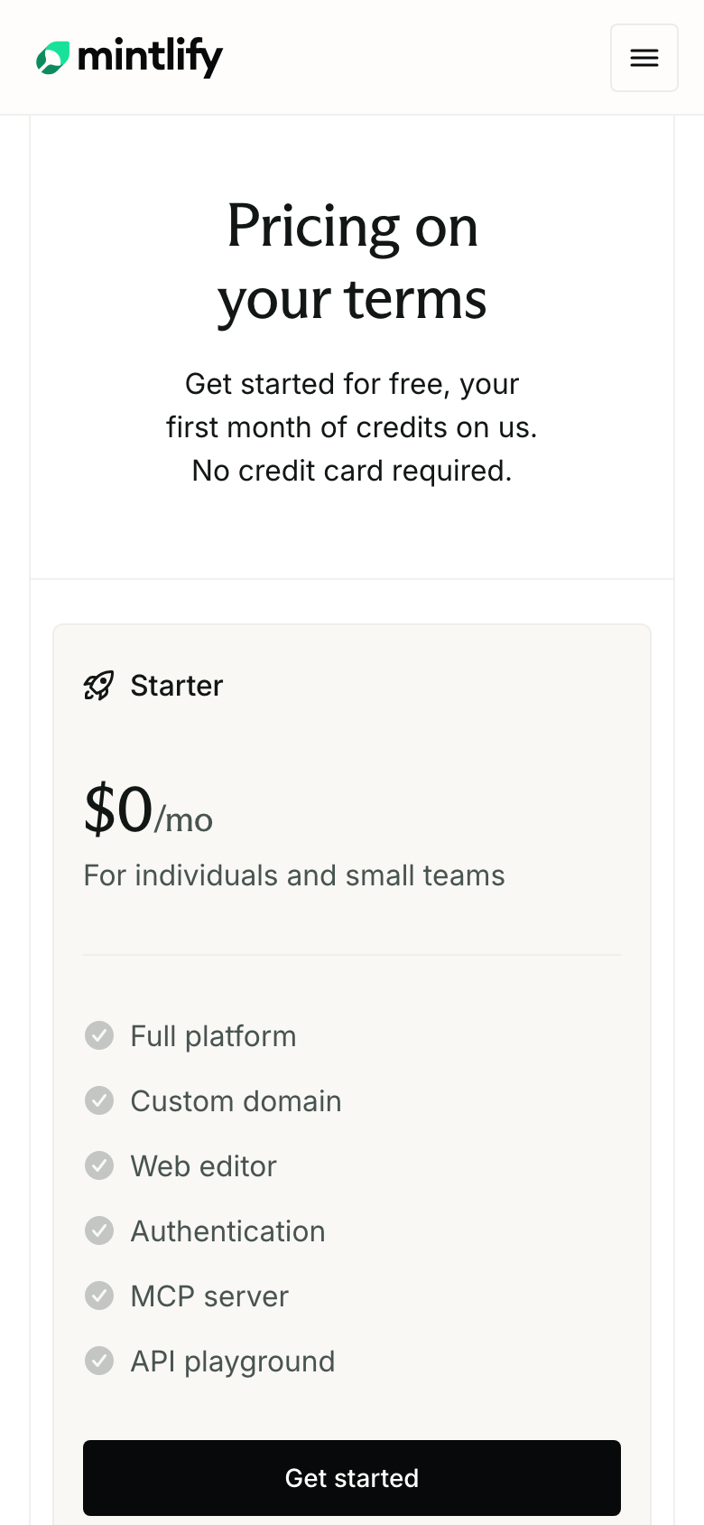Pricing