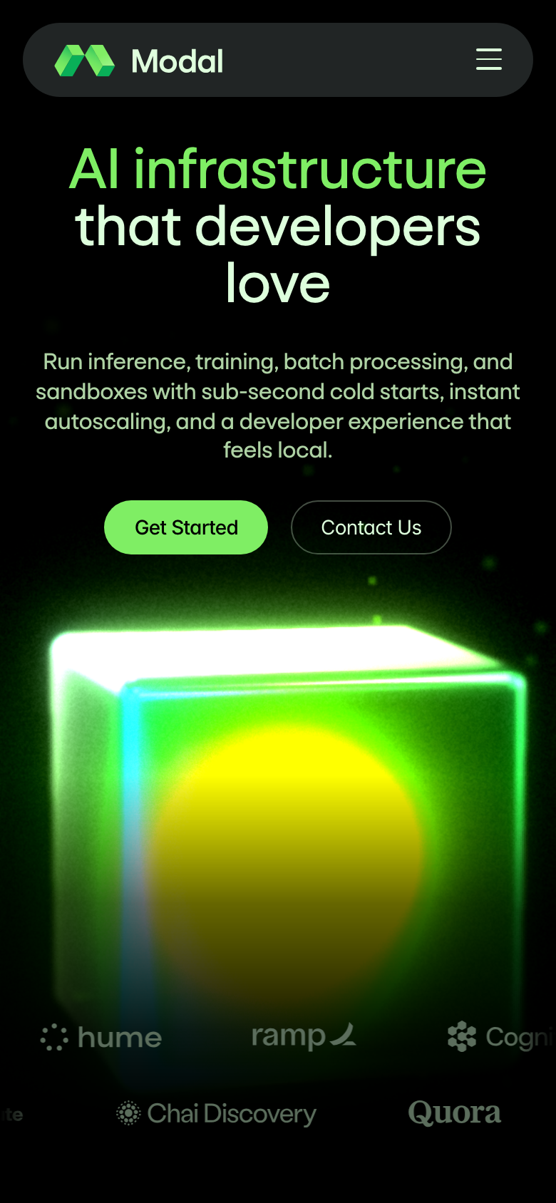 Homepage / Lander