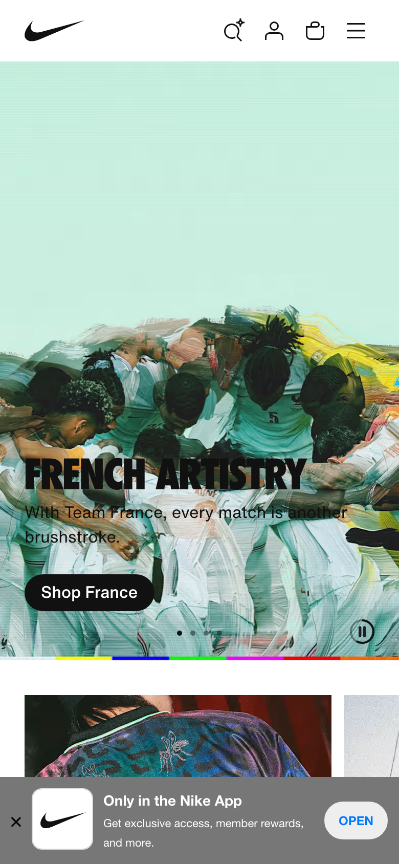 Homepage / Lander