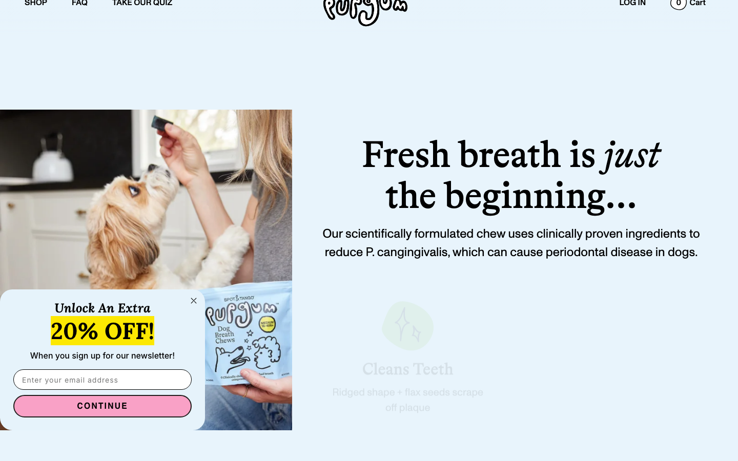 Homepage / Lander