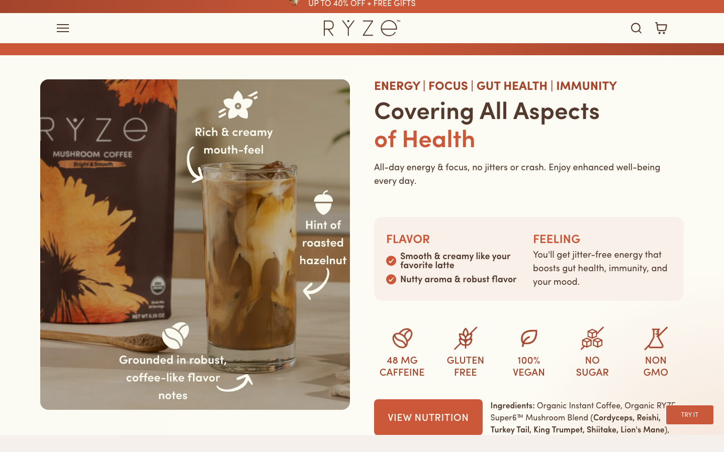 Homepage / Lander