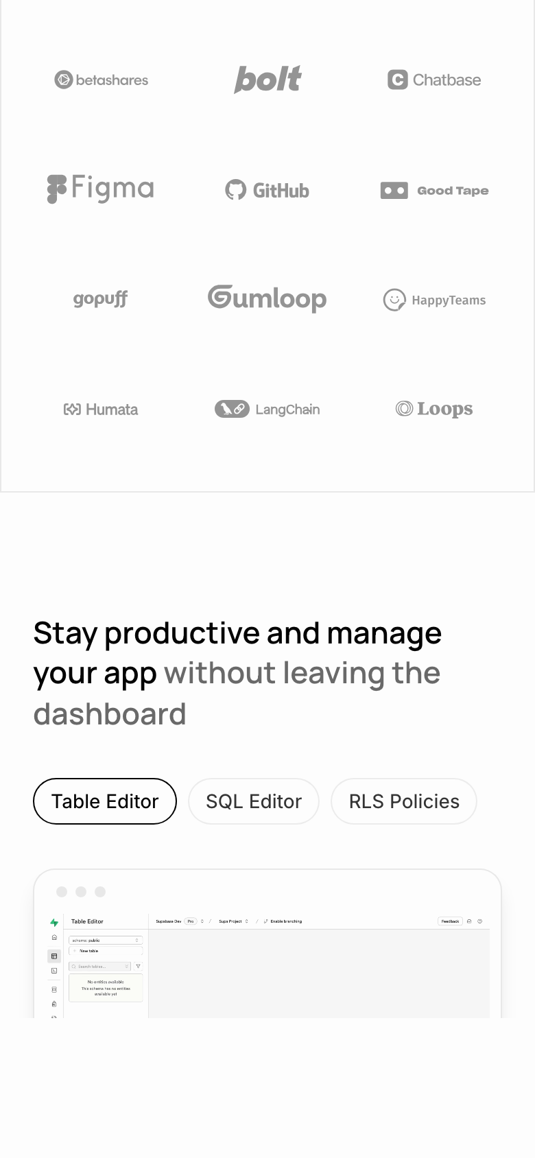 Homepage / Lander