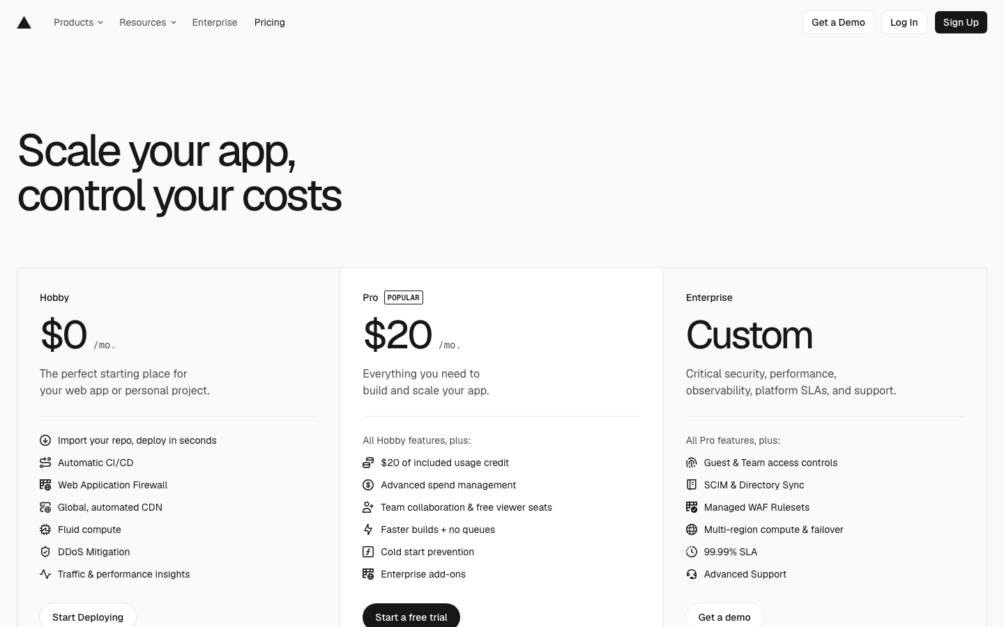 Pricing