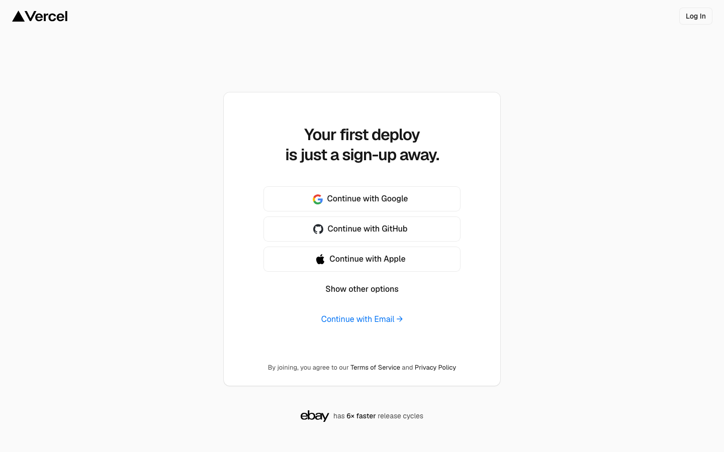 Signup