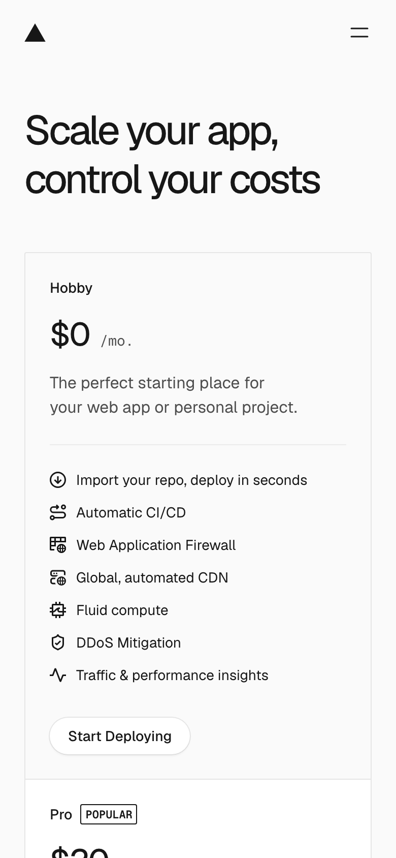 Pricing