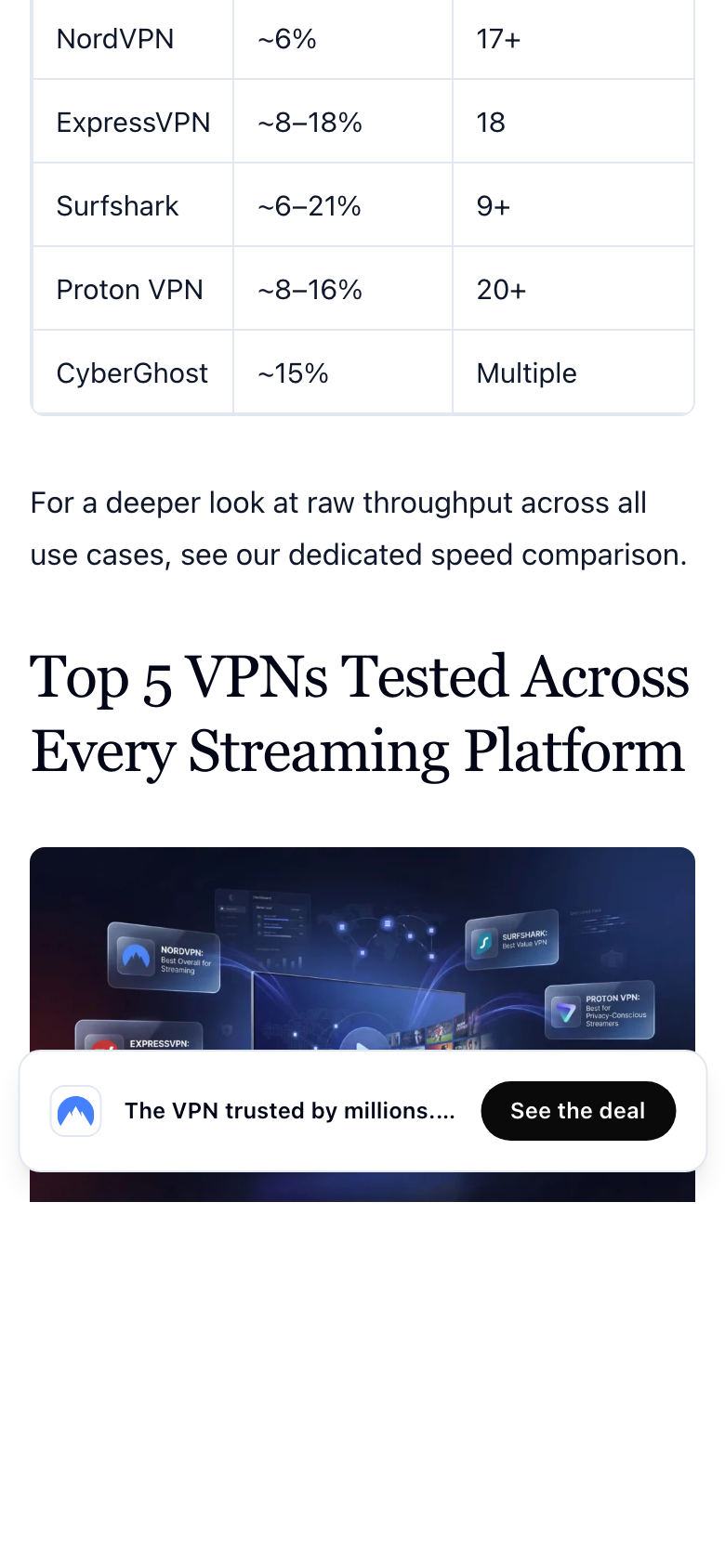 Best Vpn For Streaming