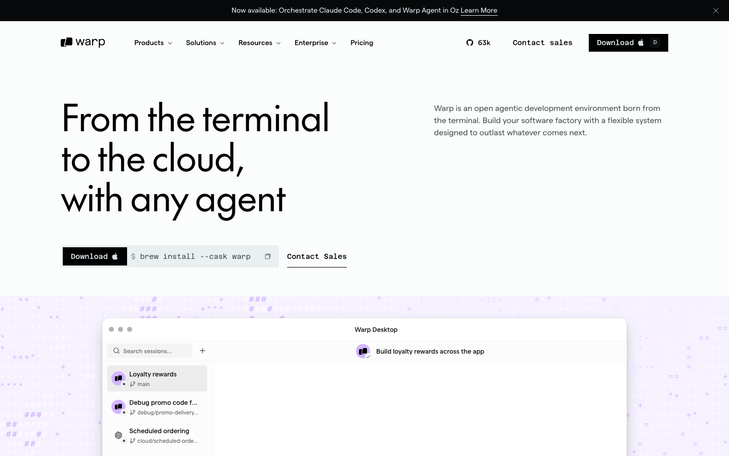Homepage / Lander